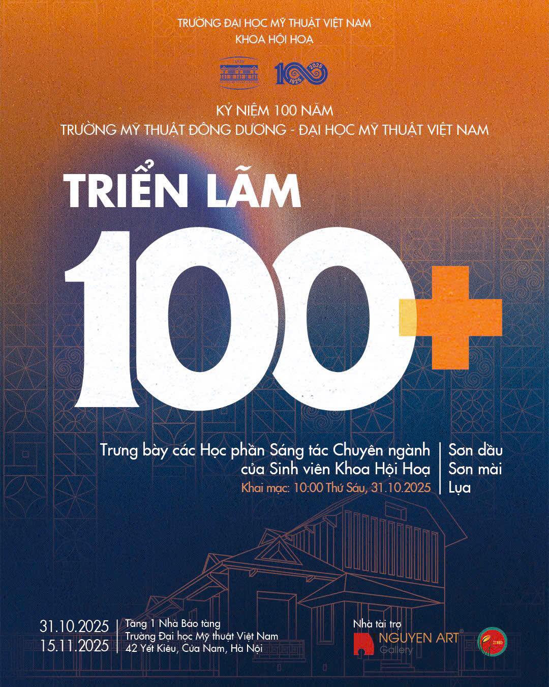 “100+” Exhibition - Vietnamese Artist Vietnamese Paintings