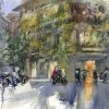 No1 Dinh Liet Vietnamese Watercolor Painting By Artist Minh Dam