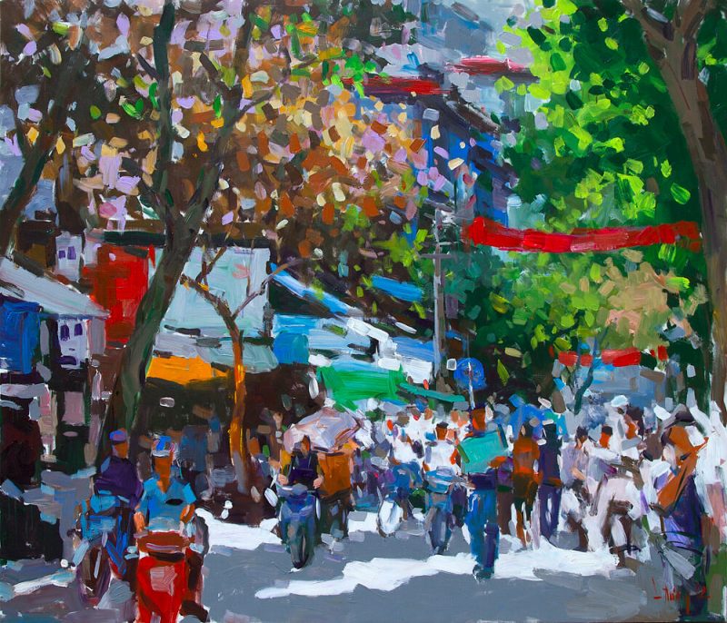 A happy day in Hanoi, Vietnam Artists