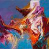 Abstract 04 - Vietnamese Oil Paintings by Artist Mai Huy Dung