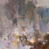 Abstract II - Vietnamese Oil Painting by Artist Danh Cuong