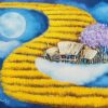 Abundant Season - Vietnamese Oil Painting by Artist Hoang A Sang
