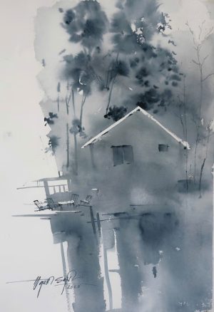 A Peaceful Waiting Shore - Artist Dinh Duc