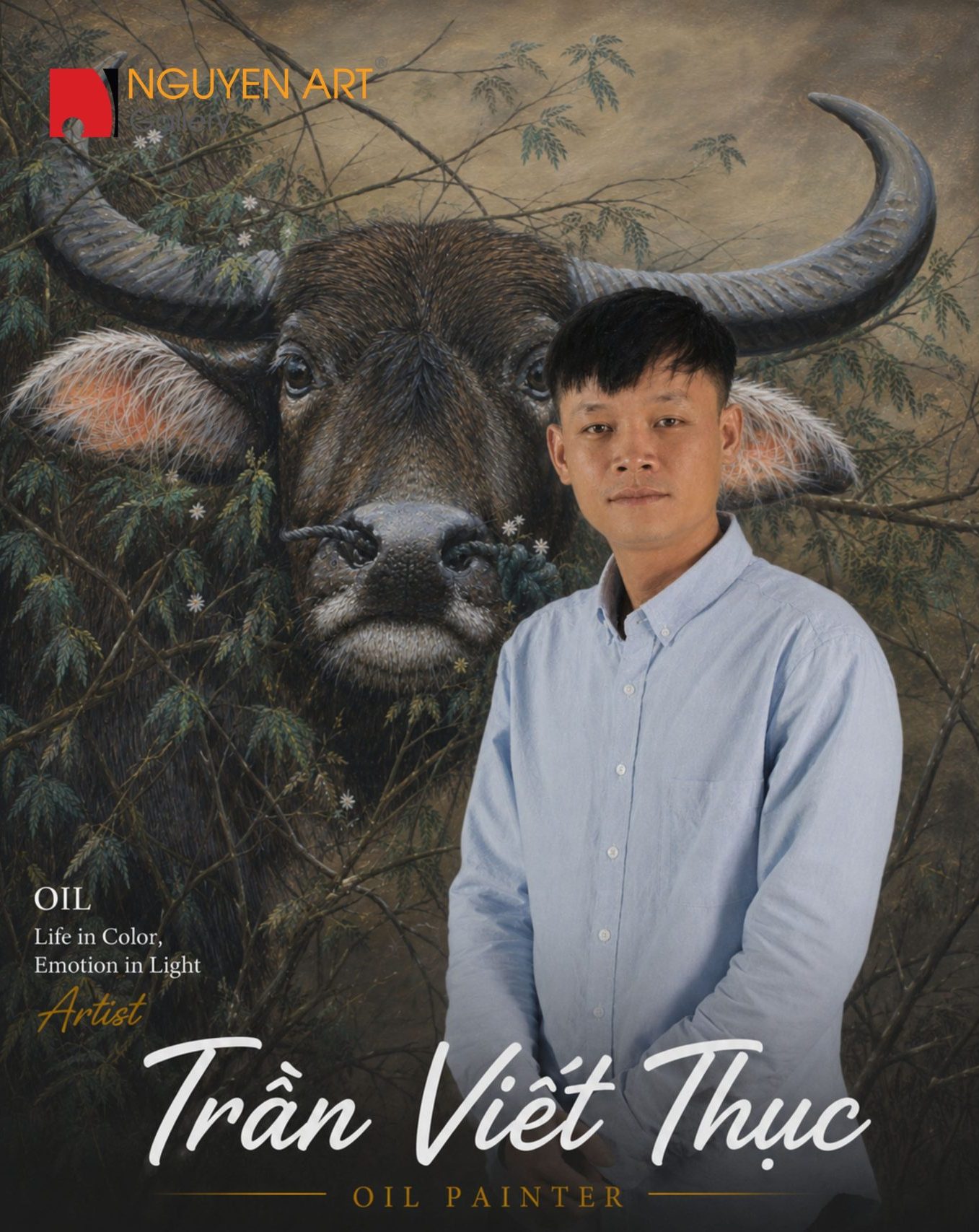 Artist Hoang Viet Thuc_Vietnamese Oil Painter_Nguyen Art Gallery