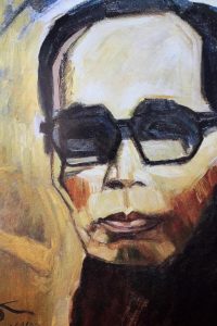 Artist Nguyen Tien Chung's portrait