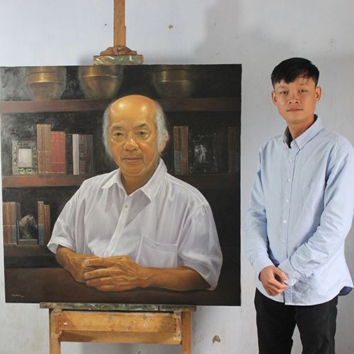 Artist Tran Viet Thuc - Nguyen Art Gallery