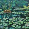 Autumn Has Come - Vietnamese Oil Painting by Artist Minh Chinh