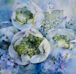 Hundred-Petaled Lotus - Artist Dinh Duc