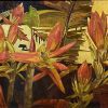 Banana Flower 02 - Vietnamese Lacquer Paintings by Artist Do Khai