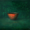 Old Bowl 48 Vietnamese Lacquer Painting by Artist Nguyen Tuan Cuong