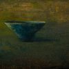 Old Bowl 56 - Vietnamese Lacquer Painting by Artist Nguyen Tuan Cuong