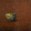 Old Bowl 47 Vietnamese Lacquer Painting by Artist Nguyen Tuan Cuong