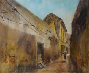 My Grandmother - artist Duc Tien