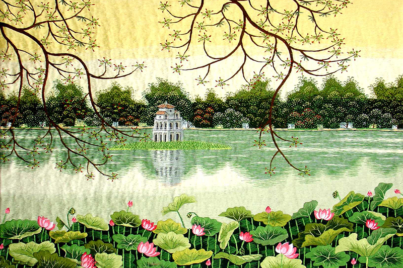 Beauty and Meaning of Lotus in Vietnamese Art