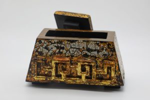 Buffalo Box I - Vietnamese Lacquer Artworks by Artist Nguyen Tan Phat