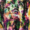 Portrait 8 Vietnamese Acrylic Painting by Artist Nguyen Thu Thuy