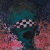 Chess Portrait XIV - Vietnamese Acrylic Painting by Artist Hoang Ngoc Dung