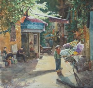 Waiting for Customers - Artist Duc Tien