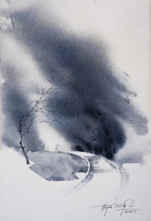 Sunset Train - Artist Dinh Duc