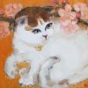 Contemplate the Spring II - Vietnamese Oil Painting by Artist Lam Duc Manh