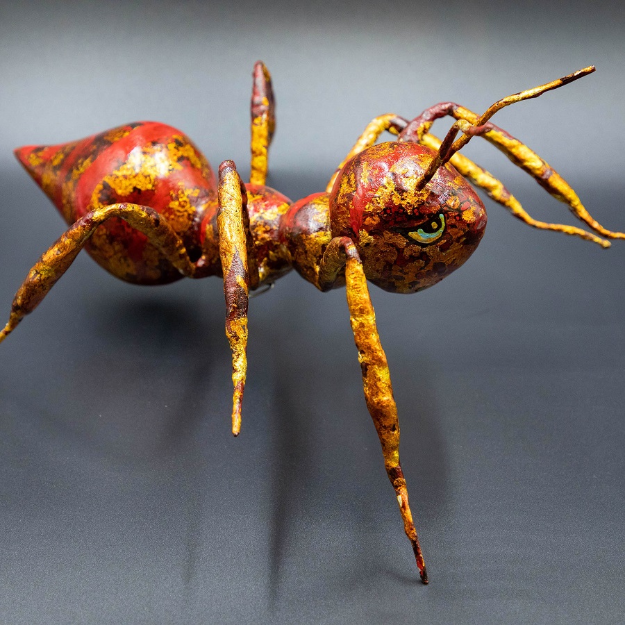 Decorative Lacquer Ant - Vietnamese Lacquer Artworks