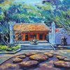 Hung King Pagoda - Artist Minh Chinh - Nguyen Art Gallery