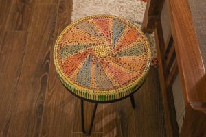 Diamond III Colored-pencil Coffee Table