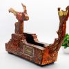 Dragon Gate II - Vietnamese Lacquer Artwork by Artist Nguyen Tan Phat 1