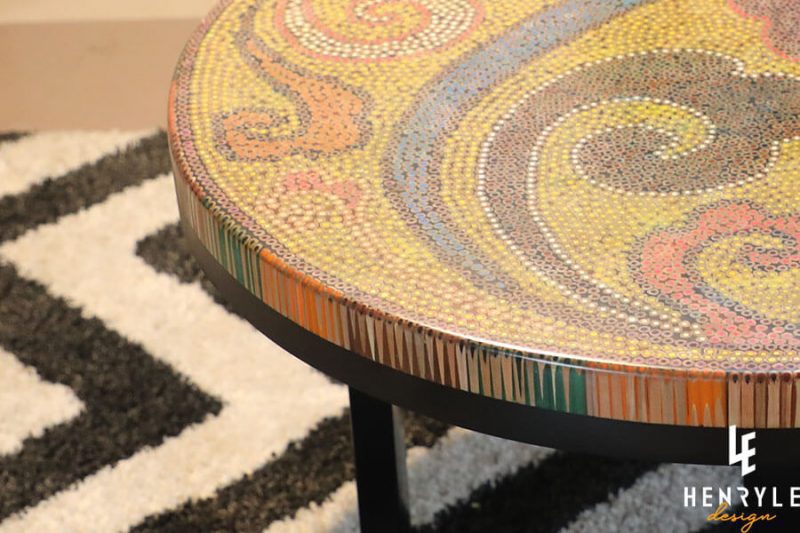 Elysium Colored-Pencil Coffee Table II 3