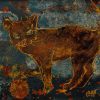 Expect - Vietnamese Lacquer Painting by Artist Nguyen Minh Hai