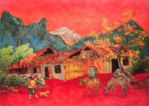 Flaming red twilight, Best Gallery in Vietnam
