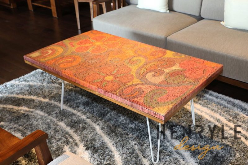 Garden of Eden Colored Pencil Coffee Table 3