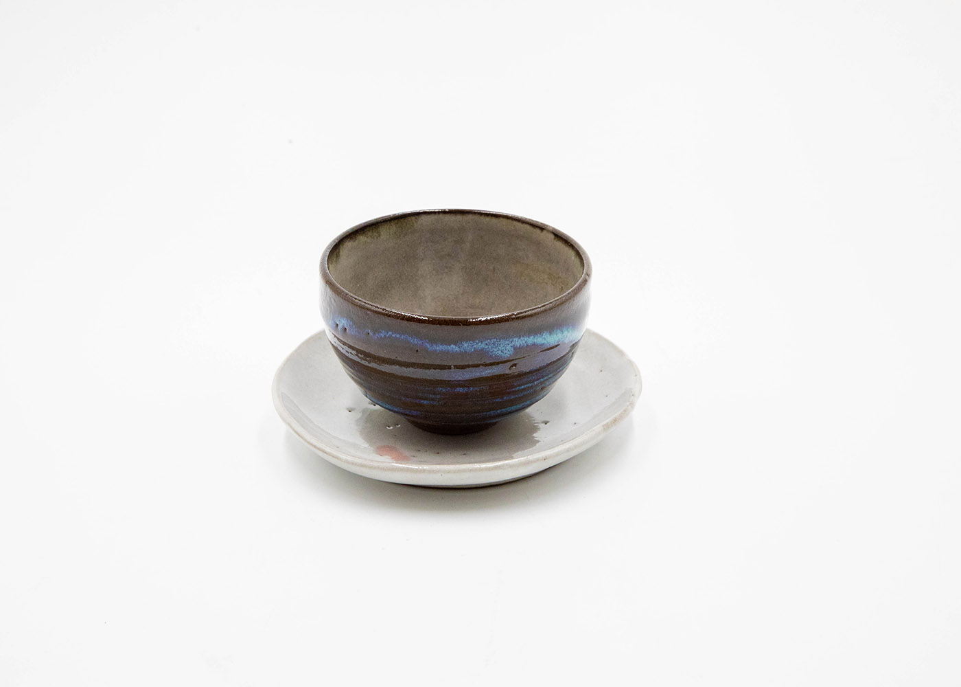 Glora Ceramic Tea Cup and Tray