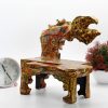 God Dragon Chair I - Vietnamese Lacquer Artwork by Artist Nguyen Tan Phat