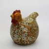 Golden Cock X - Vietnamese Lacquer Artwork by Artist Nguyen Tan Phat