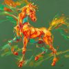 Golden Spirit - Acrylic Painting by Artist Mai Huy Dung