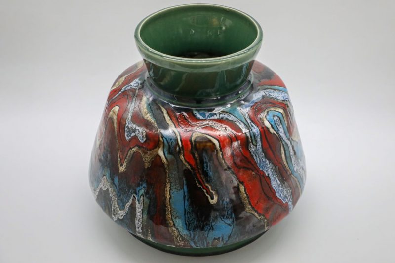 Gorgeous Highland Vase - Vietnamese Ceramic Artwork by Artist Nguyen Thu Thuy