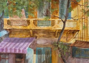 Balcony Corner I - Artist Duc Tien