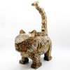 Great Cat - Vietnamese Lacquer Artwork by Artist Nguyen Tan Phat 1