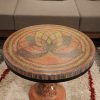 Great Lotus Colored-Pencil Coffee Table - Nguyen Art Gallery