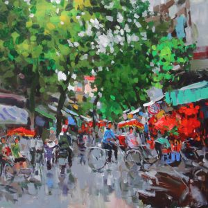Hang Ma Street 1, Vietnam Paintings