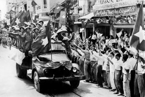 Hanoi Liberation Day in 1954