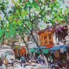 Hanoi Old Quater 2, Vietnam Artworks