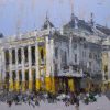 Hanoi Opera House - Vietnamese Oil Painting by artist Pham Hoang Minh
