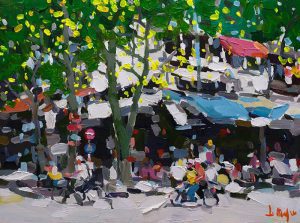 Hanoi Street Spring Turn, Vietnam Artists