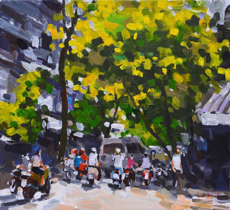 Hanoi in the autumn, Vietnam Artworks