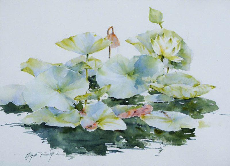 The Scent of Summer Lotus I - Artist Dinh Duc