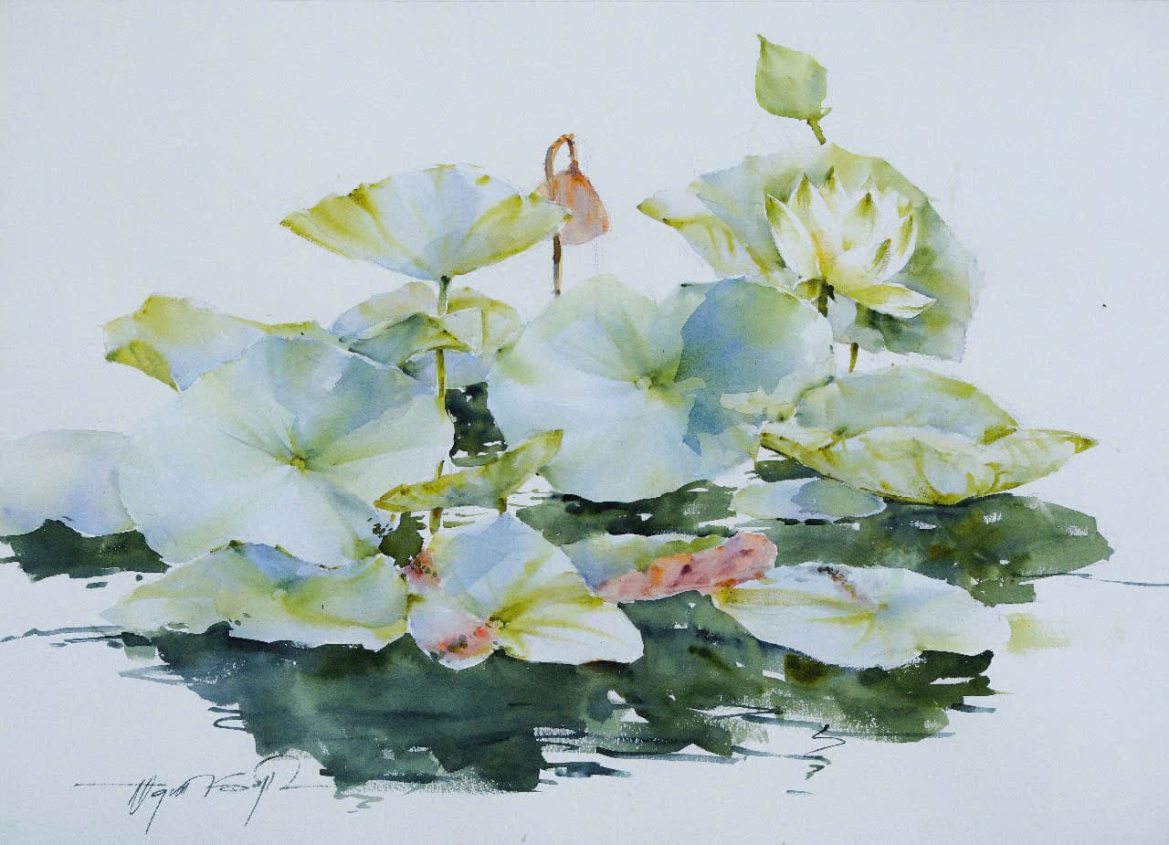 The Scent of Summer Lotus I - Artist Dinh Duc