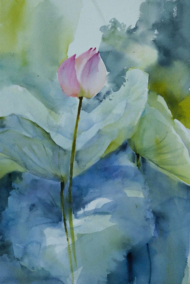 The Scent of Summer Lotus VIII - Artist Dinh Duc