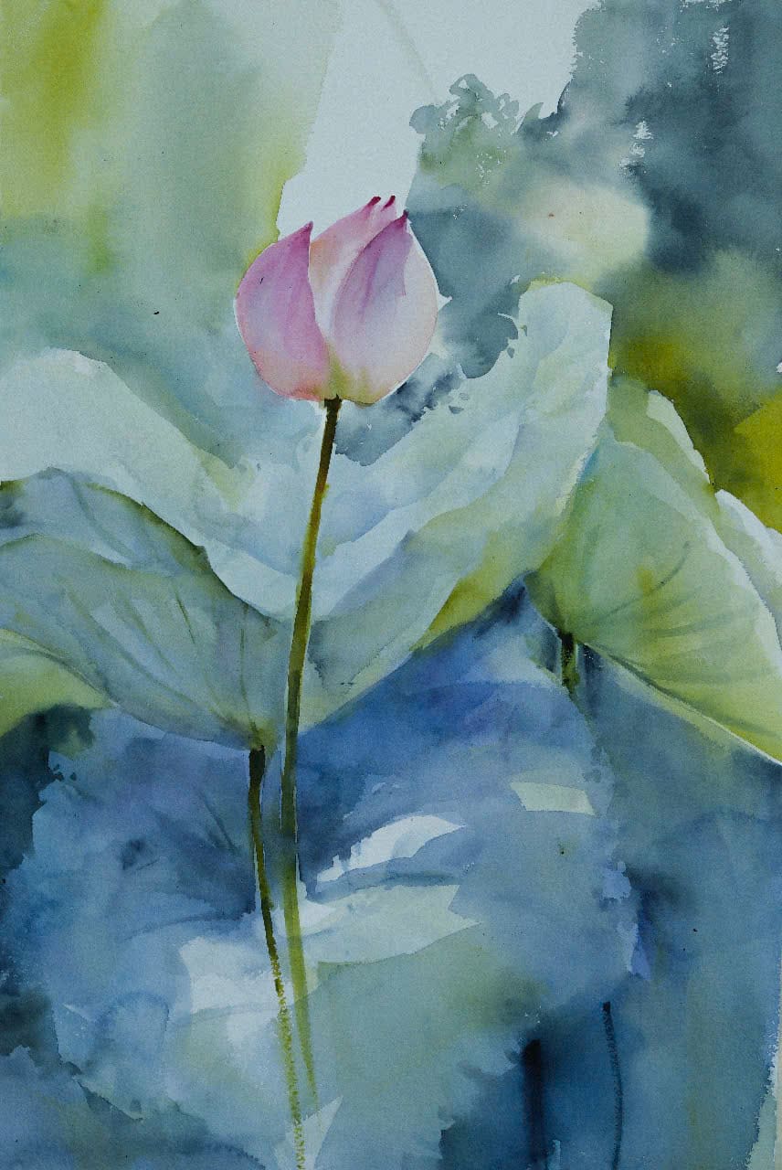 The Scent of Summer Lotus VIII - Artist Dinh Duc